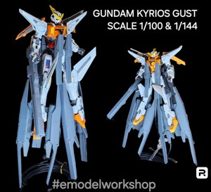 Gundam Kyrios GUST Conversion Kit 1I144 Scale  3D Print Files