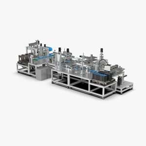 Automatic Lithium Battery Corner Sealing Machine