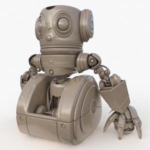 Cute Robot Clay