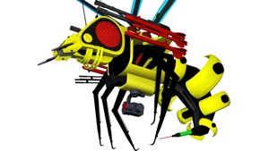 Super Warrior Bee Robot 