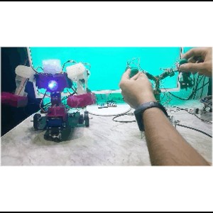 HUMANOID BATTLE ROBOT (STL, SCHEMATICS AND CODES)