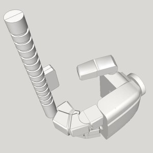 UPDATED HAND WITH ARTICULATED FINGERS FOR POWER ROBOT