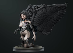 ALITA BATTLE ANGEL STATUE