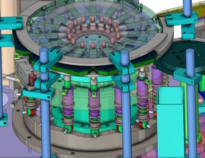 industrial 3D model Perfume nozzle assembly machine