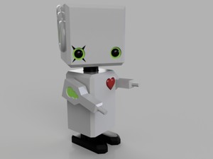 CUTE ROBOT BOY