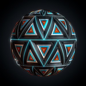 Hard Surface - VOL 06 - Maps - SBsar -sci-fi Pattern-