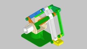 The Test of 2 DOF Planar Parallel Manipulator