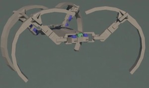 Rolling Hexapod