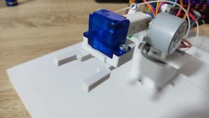 SG90 end effector, gripper, two fingers