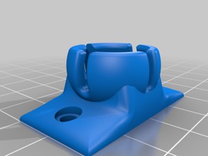 Rear wheel marble ball holder