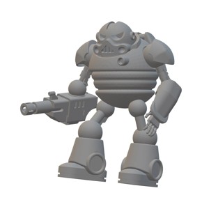 BATTLE ROBOT MARK 01 - COMIC STYLE