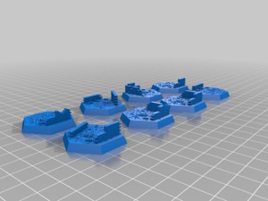 Rubble Hex Base