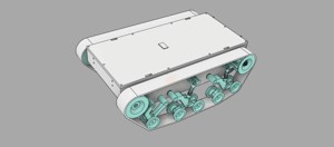 MOTORIZED TRACKED RC PLATFORM