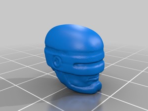 Robot Cop Head