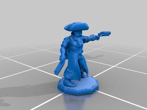 Gunslinger miniature
