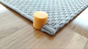 Tope para Xiaomi MI Robot sobre alfombra ikea morum