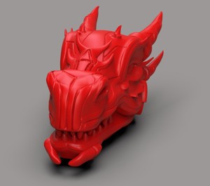 ROBOT DRAGON HEAD