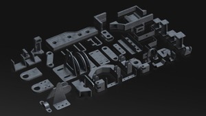 50 Hard Surface Sub-D Brackets And Linkages