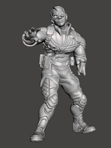 osprey 3d model for 3d printing