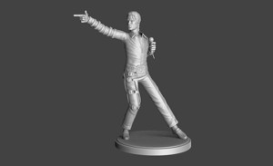 Michael Jackson full length for 3D printing STL