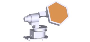Rover Mars - Antenne Haut-Gain