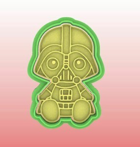 DARTH VADER CUTTER AND STAMP