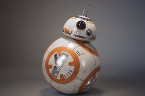 BB-8 robot Starwars PBR high model