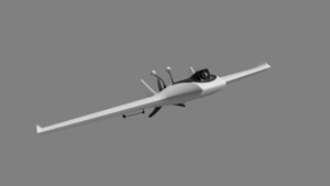 RAVEN - 3D Printed Delta Wing Aircraft by Yantr