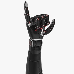 Cyborg arm shows jumbo