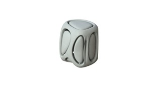 SciFi Cube Object No 67927 Low Poly Shape