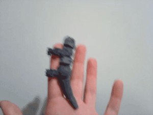 FLEXI CHAMELEON ROBOT.