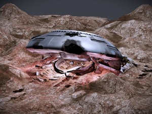 Crashed UFO