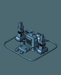 3DWB Retro Robot - Source File