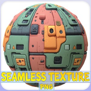 SciFi Seamless Texture