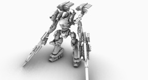 ARMORED CORE MECH 3D MODEL