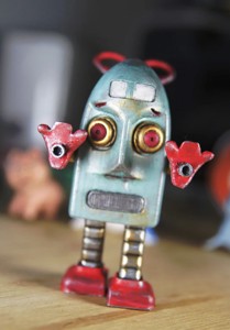 Robert the angry vintage robo