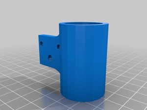 Half inch PVC pipe mounts for Geared Motor Robot Wheels