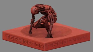 Terminator T800 T2 Arrival