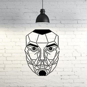 FACE WALL SCULPTURE 2D