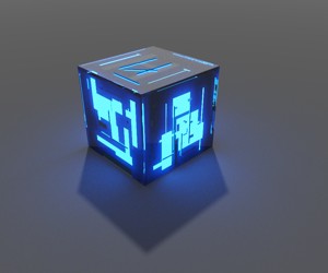 SMALL SET WITH SCIENCE FICTION EQUIPMENT