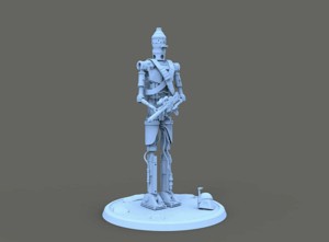 IG-11 STAR WARS FOR 3D PRINTING