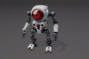 DIB OMNI BOT STL OBJ GLB FOR 3D PRINTER
