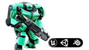 DOOM FIGHTER V-7  Rigged for Unreal Engine - Unity - MIXAMO