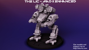 THE LIC - MADCAT II ENHANCED 90 TON ASSAULT MECH