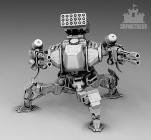 The gunner robot