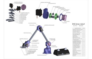 Bras robot avec arduino et joystick