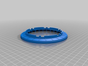 Windows cleaning robot's ring