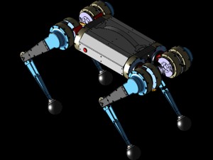 3 D model robot