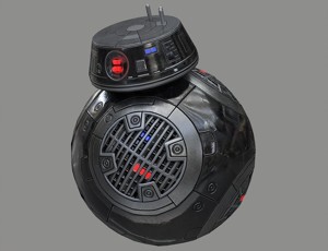 Star Wars BB-9E Robot Droid Black