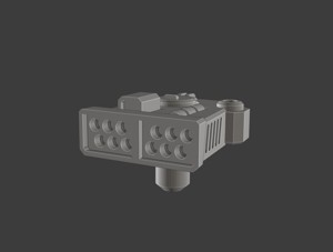 WINGED HORSE HOVER TANK TURRET